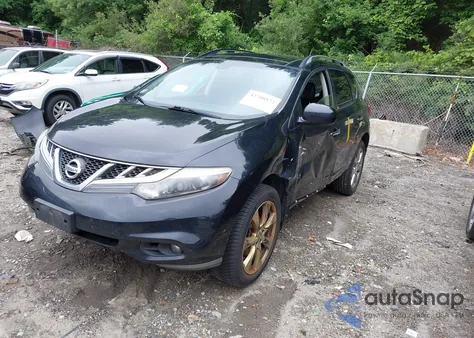 2014 Nissan Murano Le из США, поврежденный, VIN JN8AZ1MWXEW504319